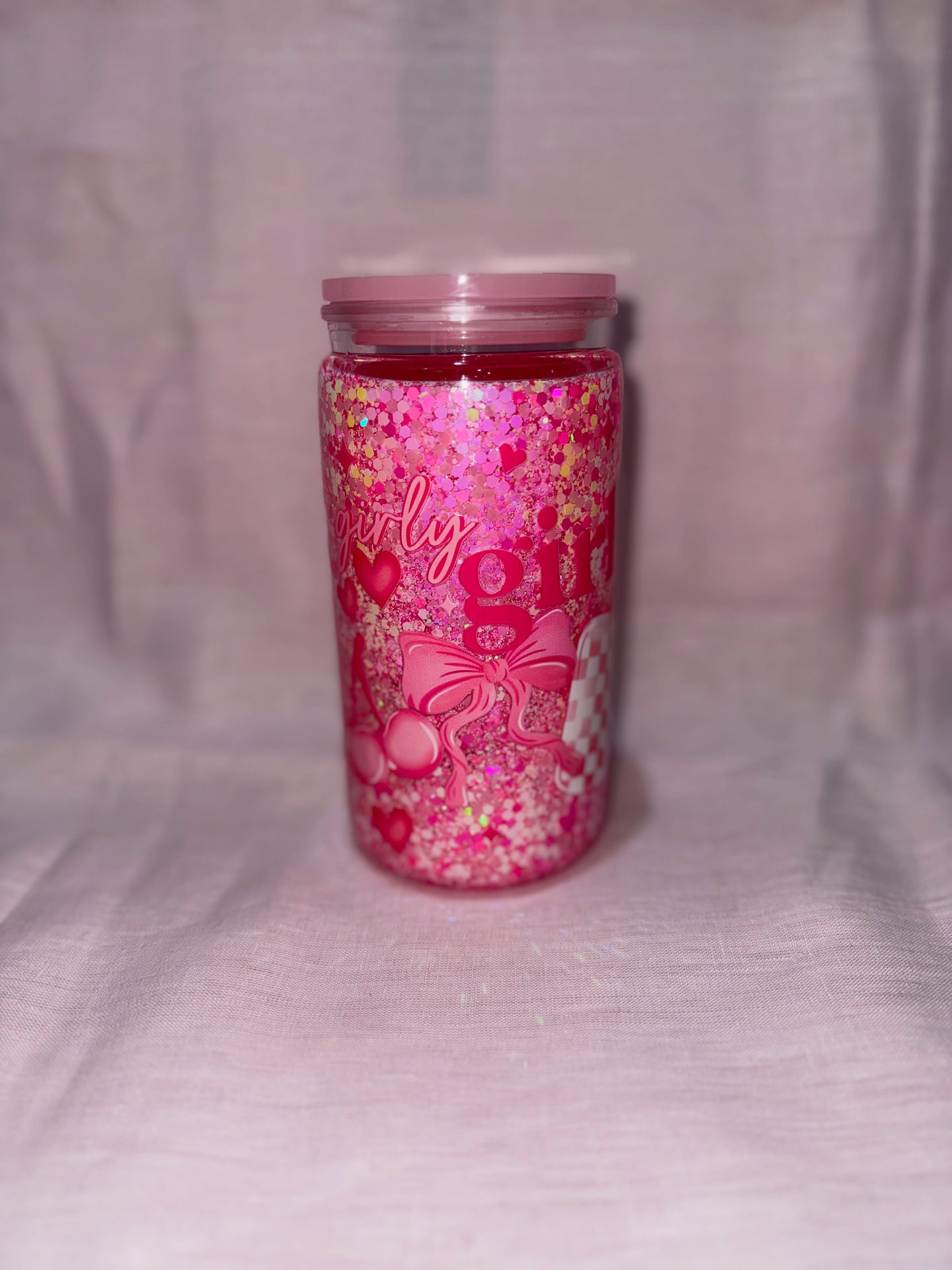 Girly Girl Acrylic Tumbler