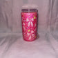 Cute Gingham Bow Glitter Tumbler